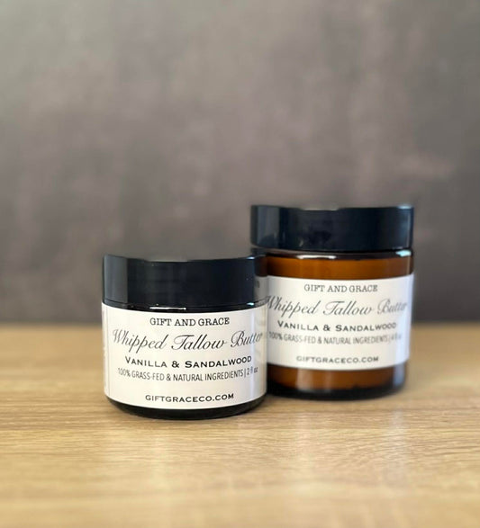 WHIPPED TALLOW BODY BUTTER | VANILLA SANDALWOOD