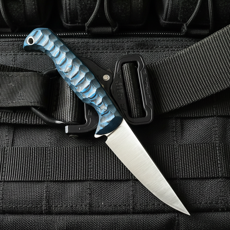 THE FAST STRIKE - COBALT | FIXED BLADE KNIFE