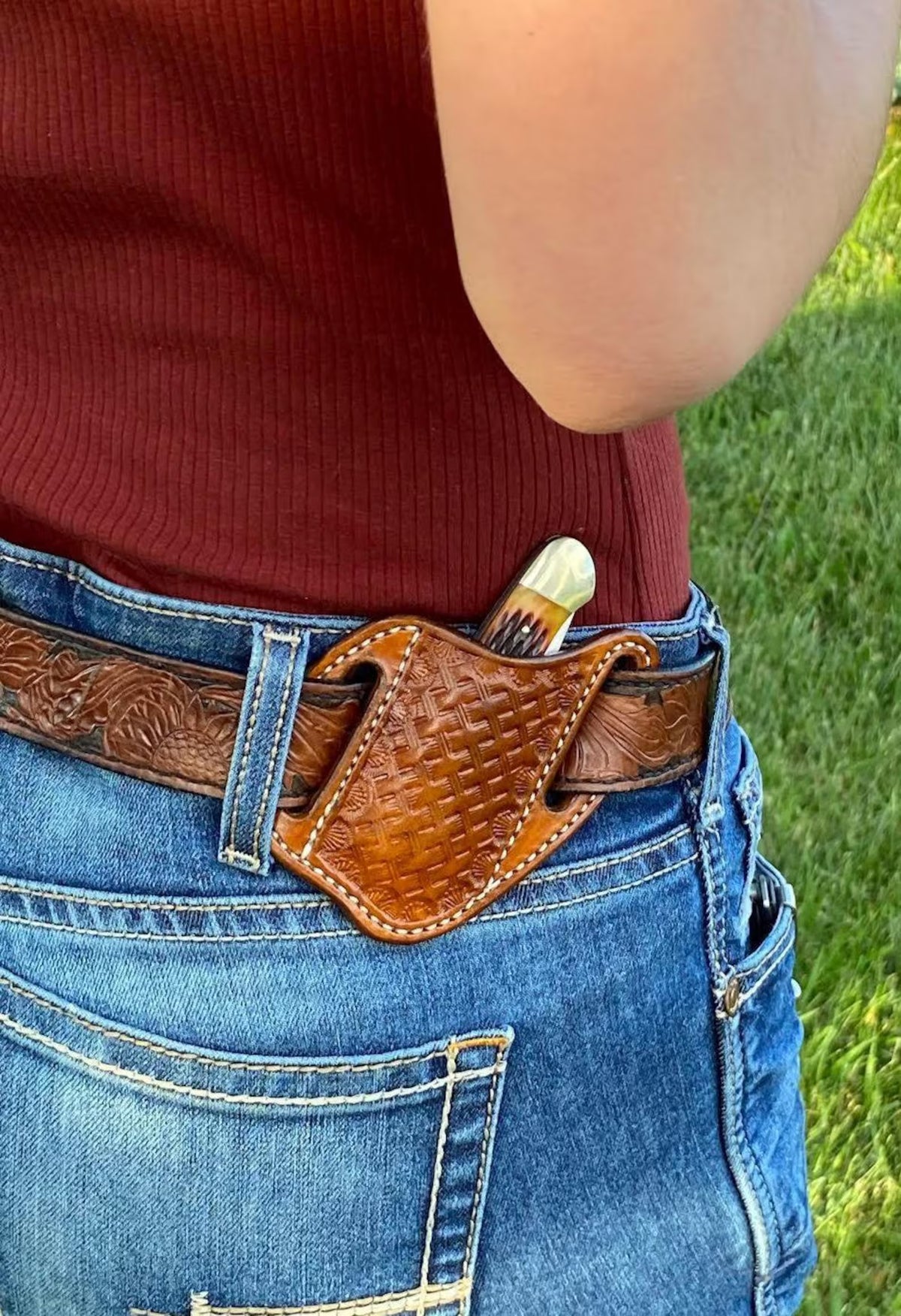 COMPACT FOLDED KNIFE + SHEATH SETS