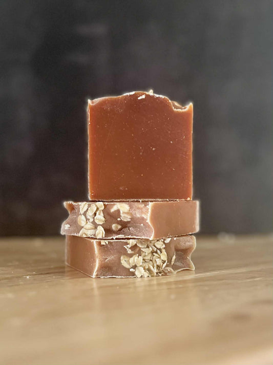 CINNAMON OATMEAL | GOAT MILK SOAP