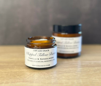 WHIPPED TALLOW BODY BUTTER | VANILLA SANDALWOOD