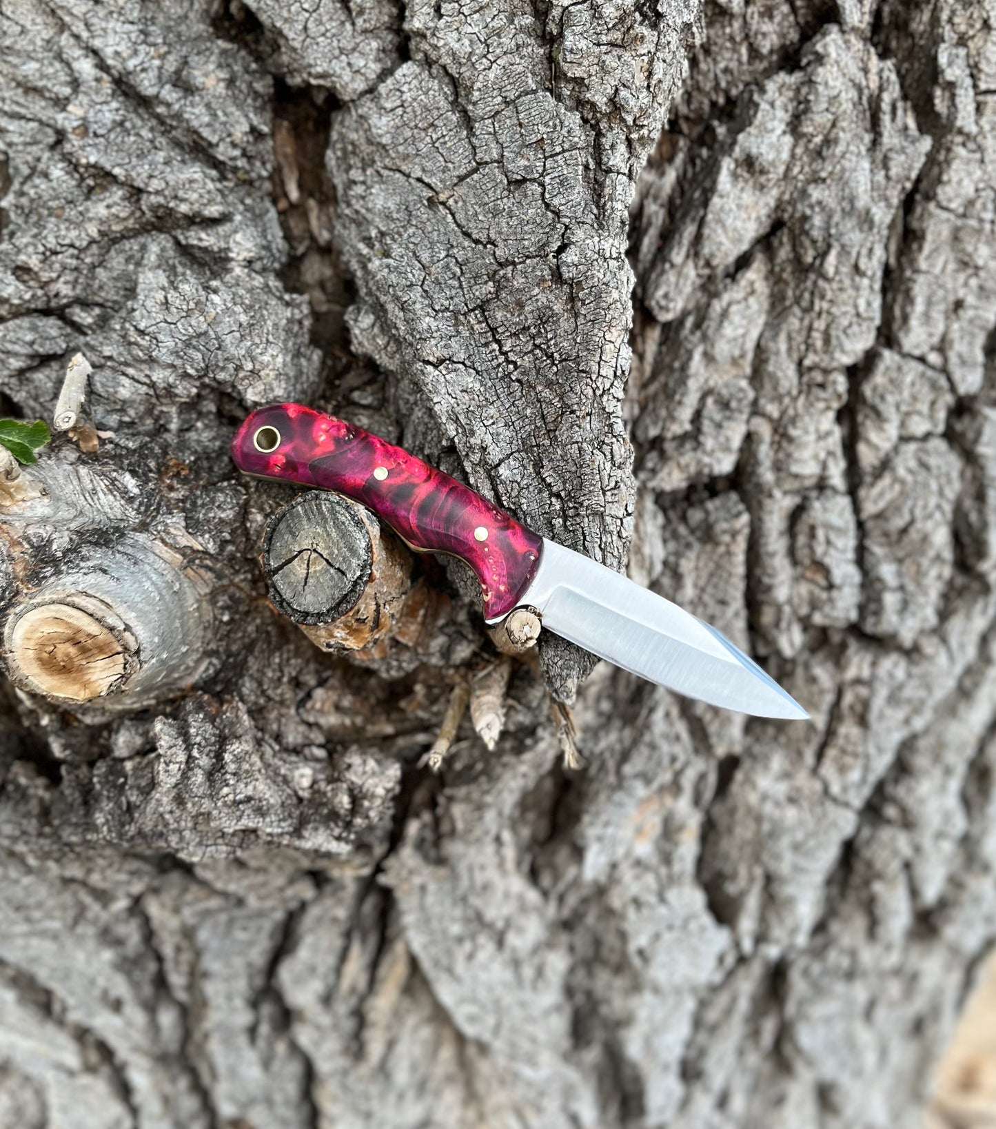 THE RANCHETTE | FIXED BLADE KNIFE - Pink/Black