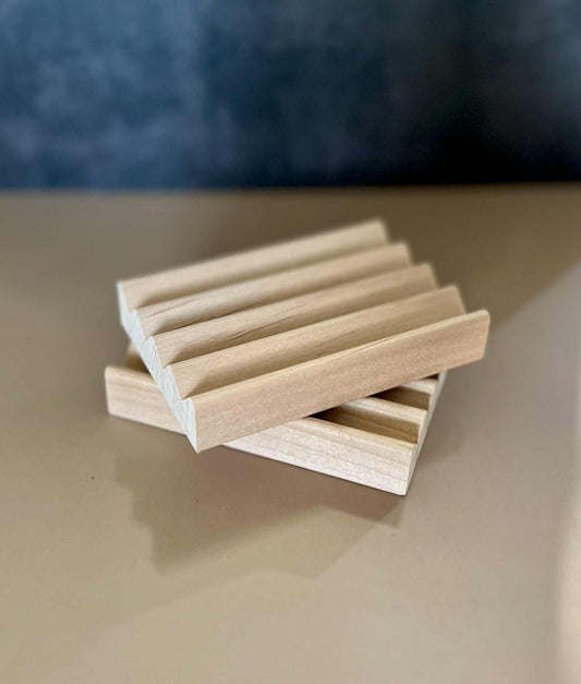WOODEN SOAP DISH