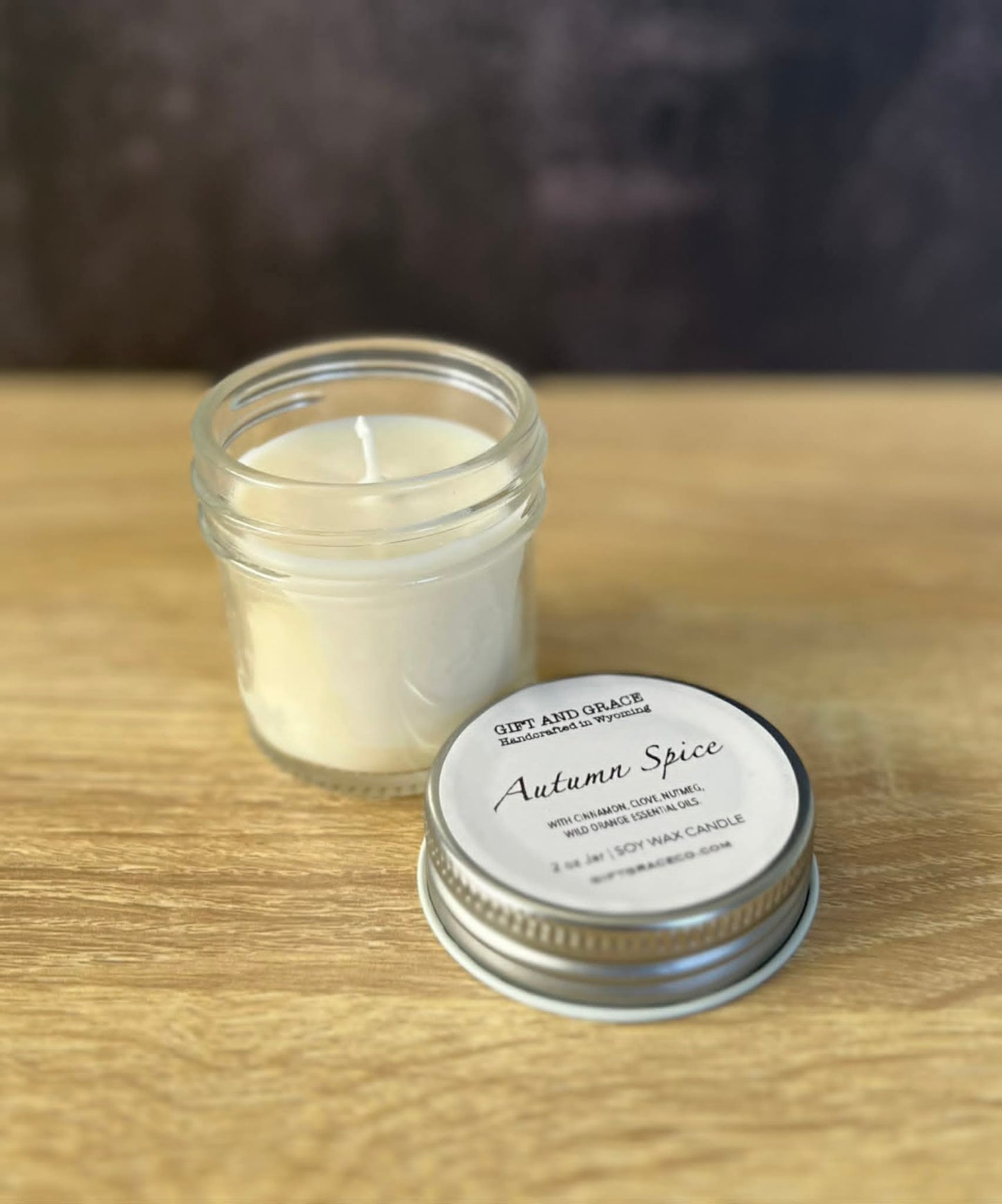 AUTUMN SPICE | MINI JAR CANDLE