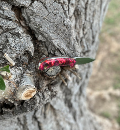 THE RANCHETTE | FIXED BLADE KNIFE - Pink/Black