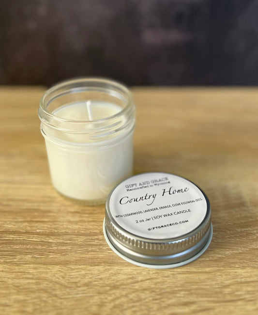 COUNTRY HOME | MINI JAR CANDLE