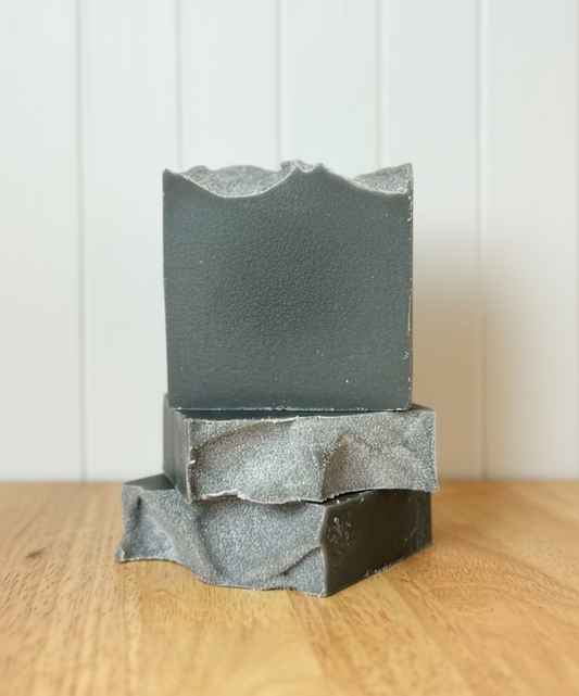 BLACK SPRUCE + CHARCOAL | GOAT MILK SOAP