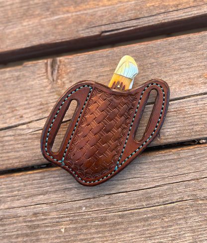 COMPACT FOLDED KNIFE + SHEATH SETS