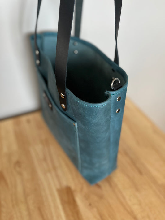 LEATHER TOTE BAG | WEEKENDER