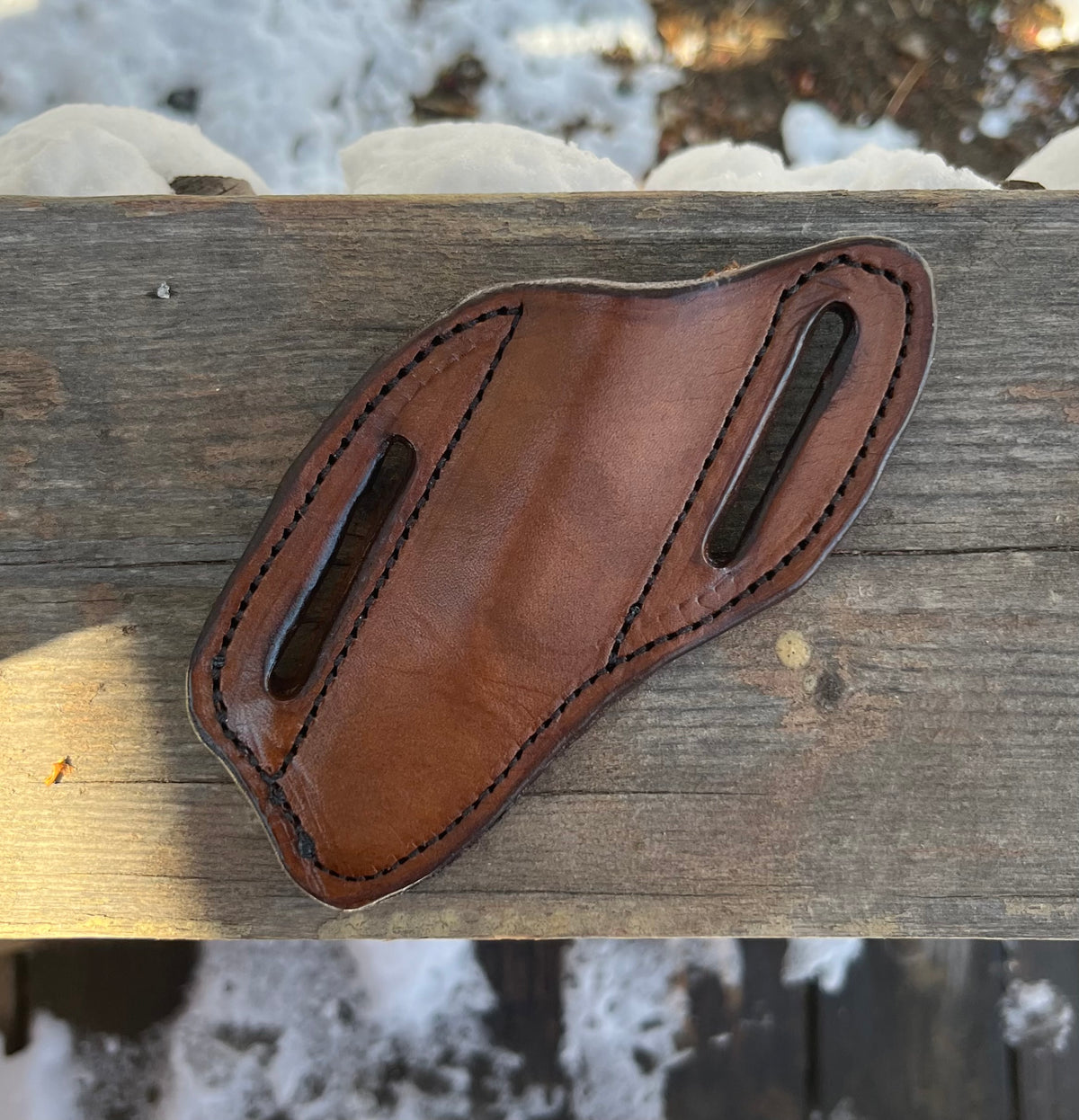 LEATHER KNIFE SHEATH - BASIC