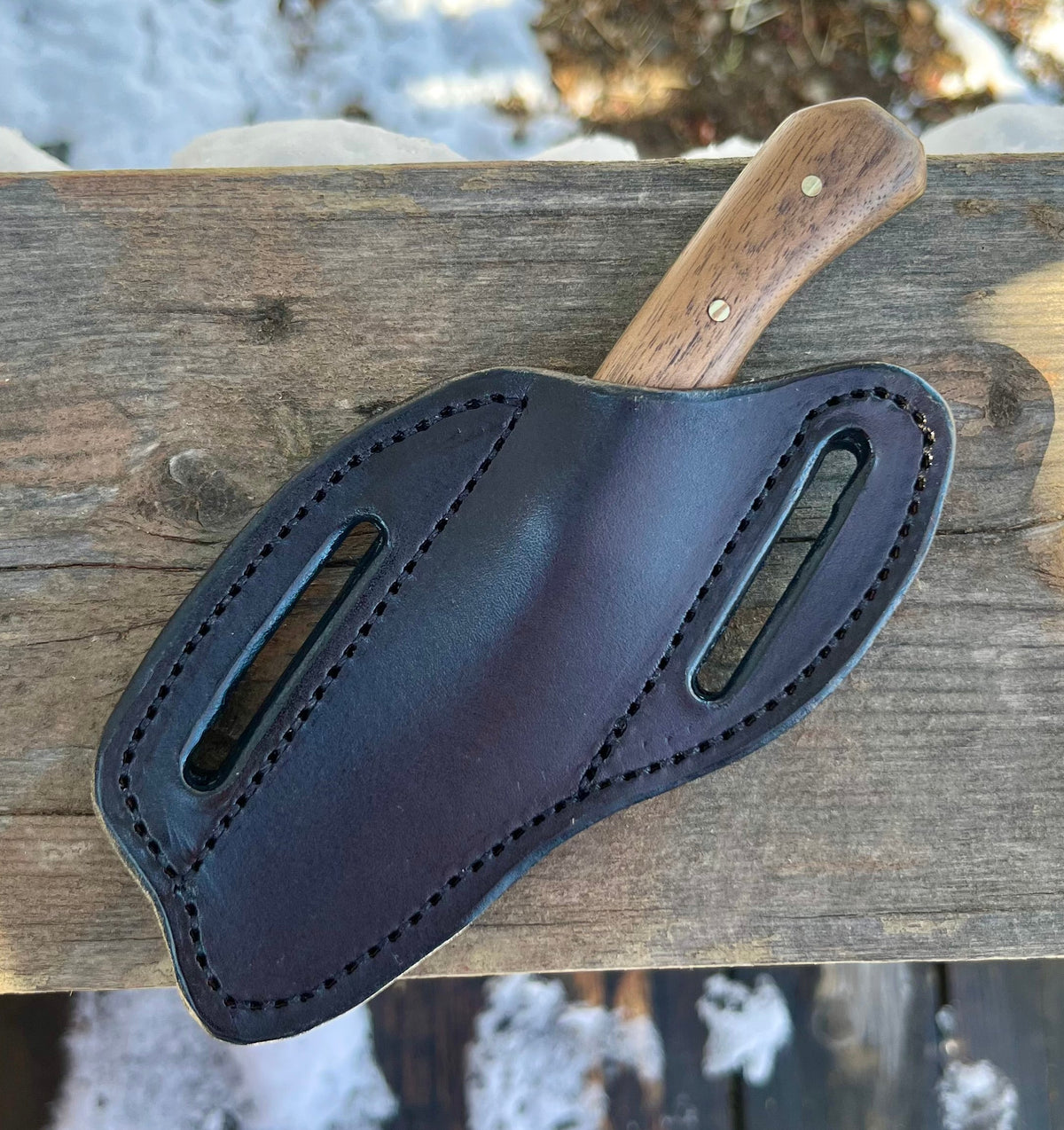 LEATHER KNIFE SHEATH - BASIC
