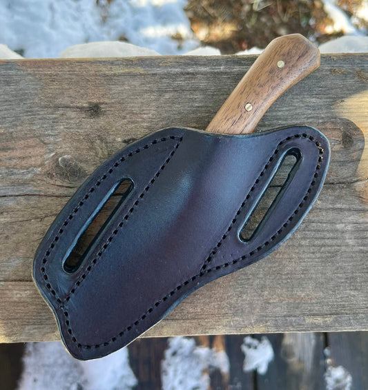 LEATHER KNIFE SHEATH - BASIC