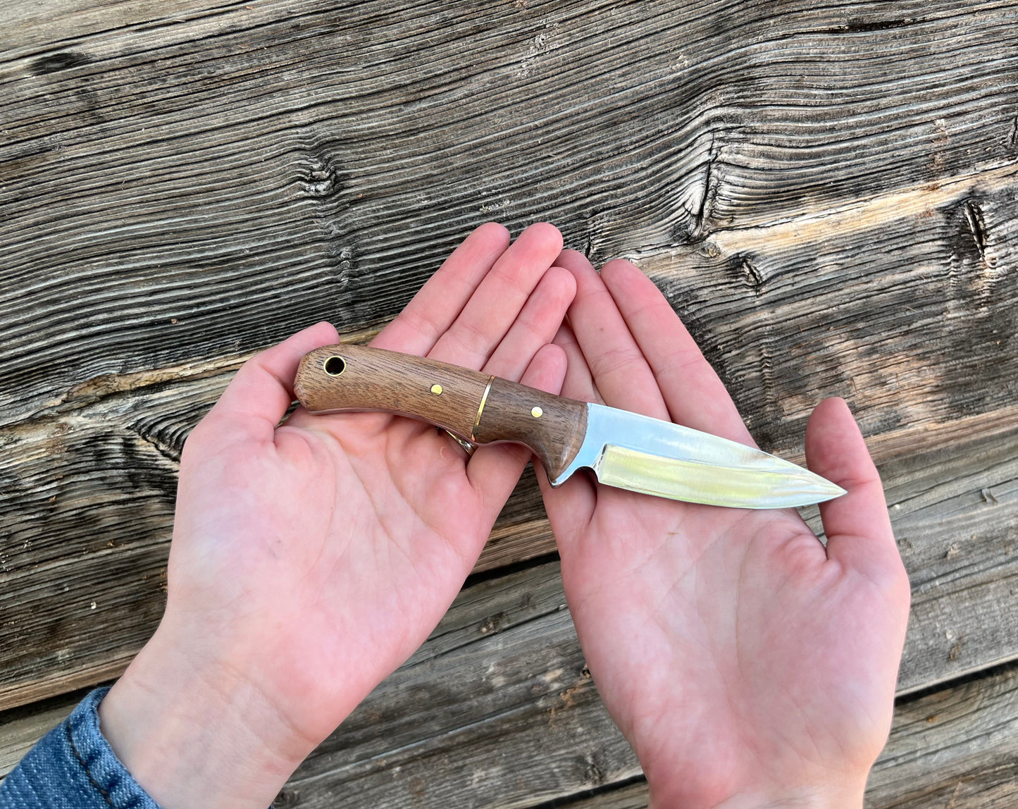 THE RANCHER | Fixed Blade Knife - Style #4 (Two-Tone)