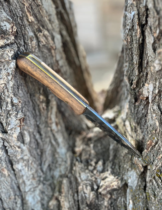 THE RANCHER | Fixed Blade Knife - Style #1 (Walnut)