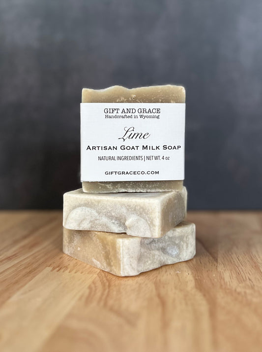 LIME | GOAT MILK SOAP *retiring*