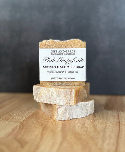 PINK GRAPEFRUIT | GOAT MILK SOAP *retiring*