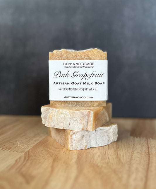PINK GRAPEFRUIT | GOAT MILK SOAP *retiring*