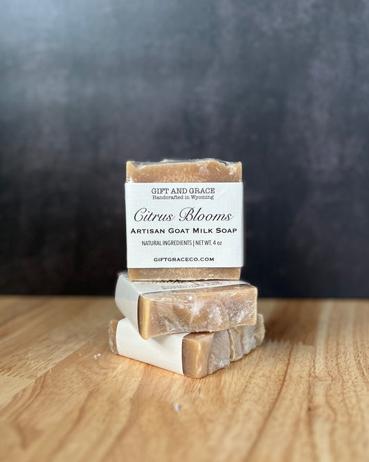 CITRUS BLOOMS | GOAT MILK SOAP *retiring*