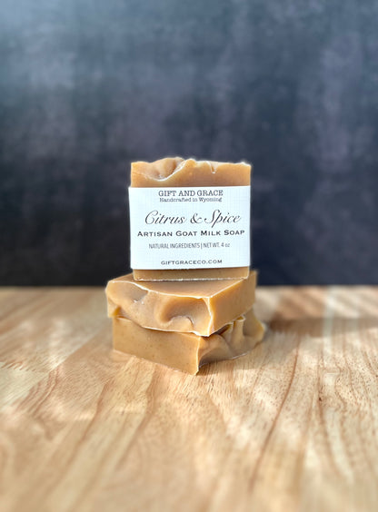 CITRUS & SPICE | GOAT MILK SOAP