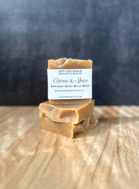 CITRUS & SPICE | GOAT MILK SOAP