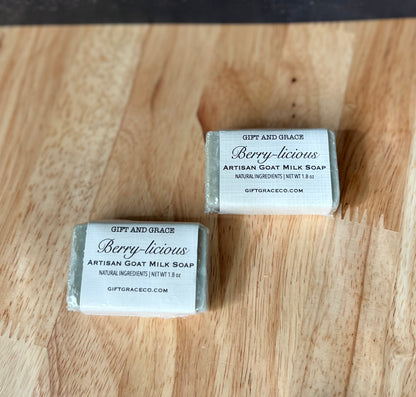 BERRY-LICIOUS | GOAT MILK SOAP