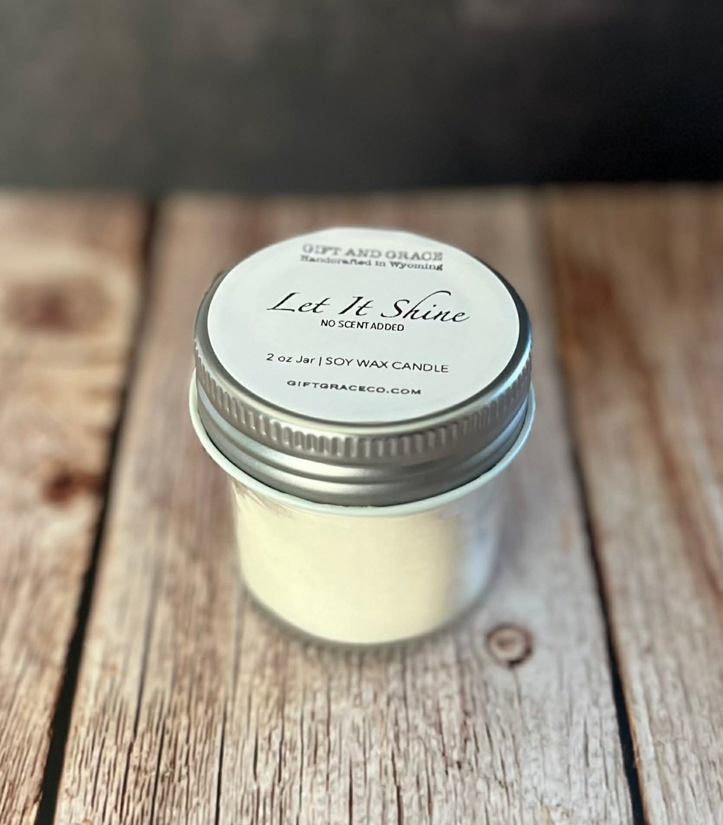 LET IT SHINE | MINI JAR CANDLE