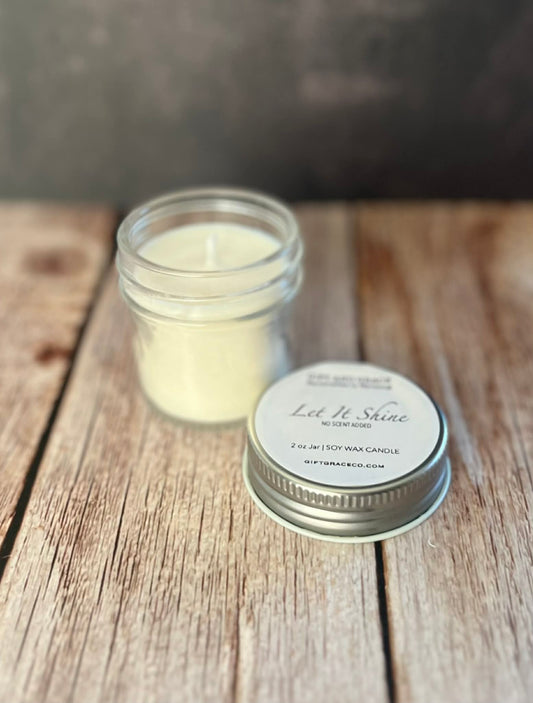 LET IT SHINE | MINI JAR CANDLE