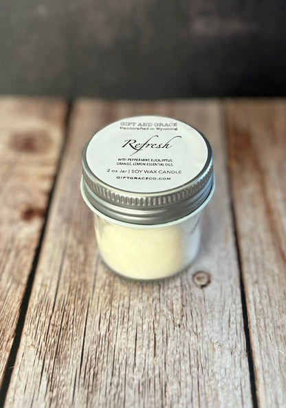 REFRESH | MINI JAR CANDLE