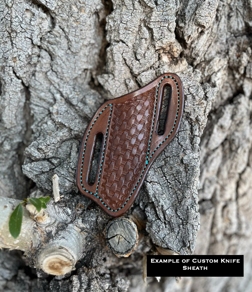 THE RANCHETTE - TEAL | FIXED BLADE KNIFE