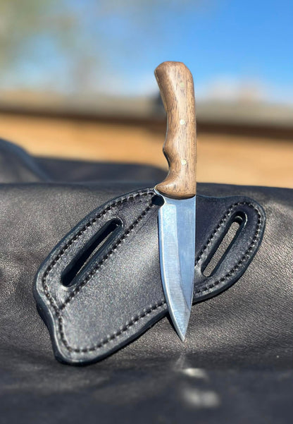 THE RANCHER | Fixed Blade Knife - Silver Finish