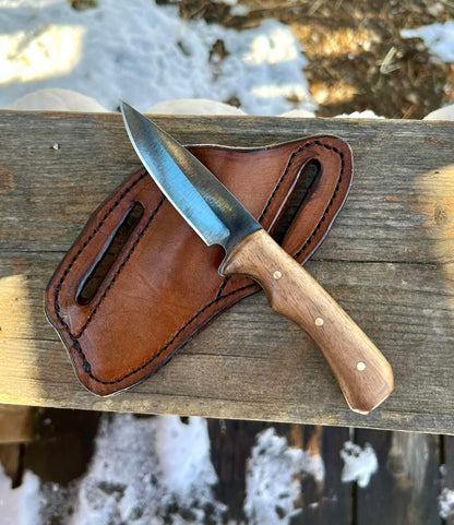 THE RANCHER | Fixed Blade Knife - Blued Finish