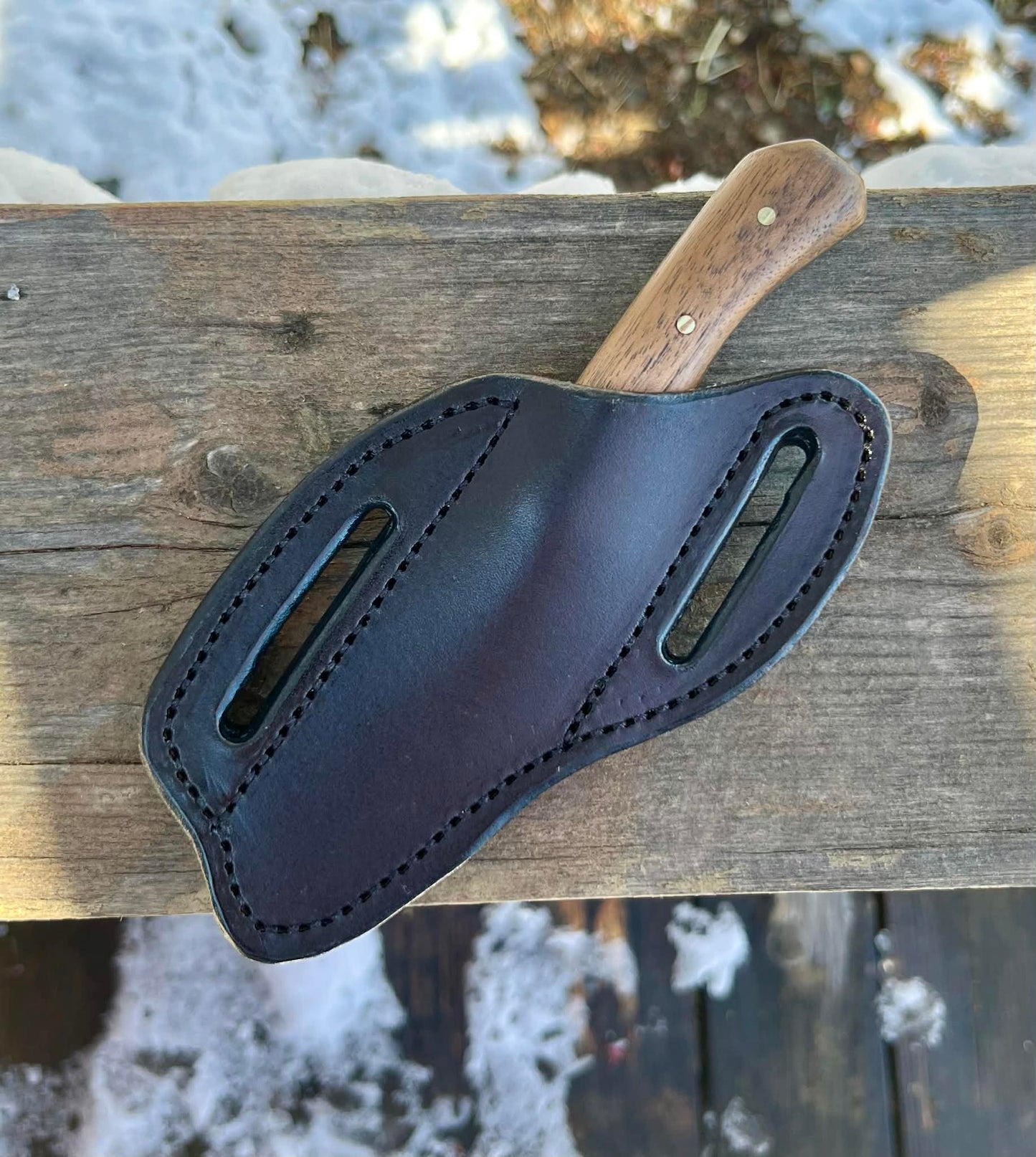 THE RANCHER | Fixed Blade Knife - Silver Finish
