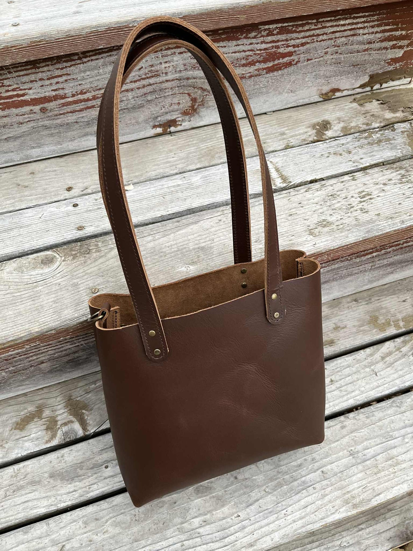 LEATHER TOTE BAG | WEEKENDER