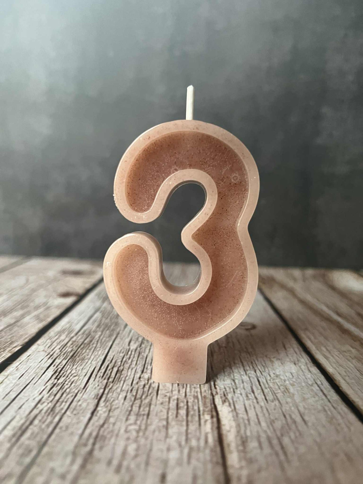 NATURAL BEESWAX BIRTHDAY CANDLES | NUMBERS 0-9